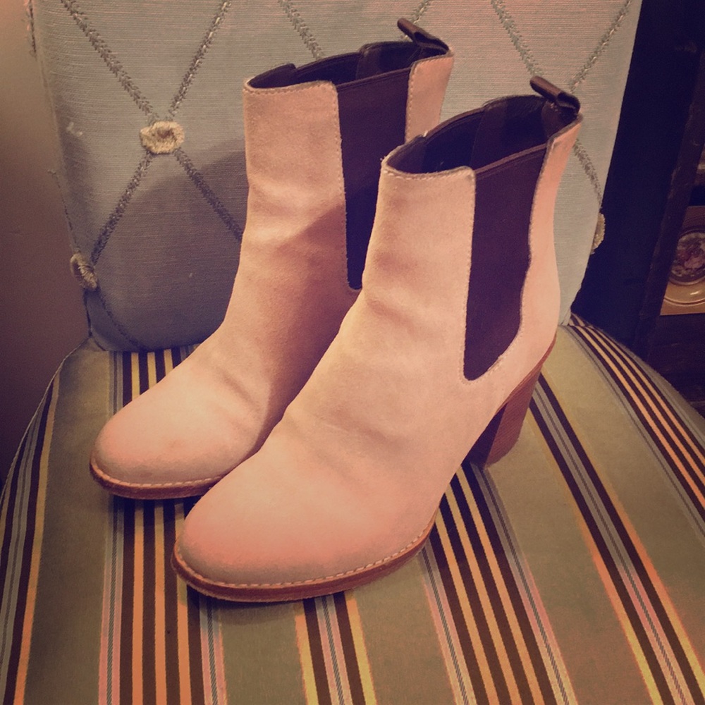 Cole Haan Draven booties -suede, pull on